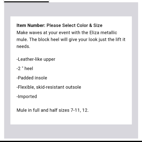 ð
ºCOMFORTVIEW Gold Mules - Picture 6 of 6